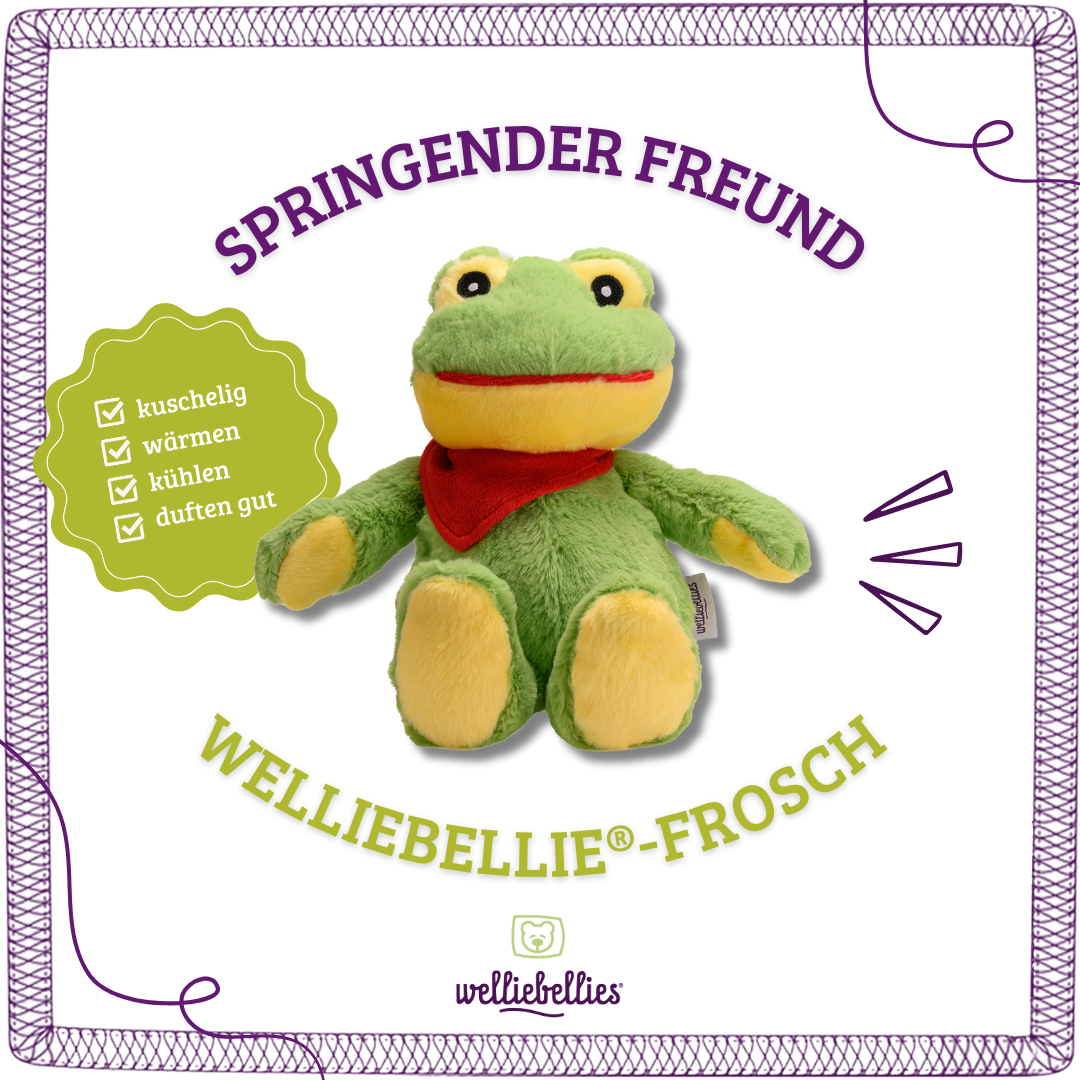 Frosch Wärmekuscheltier