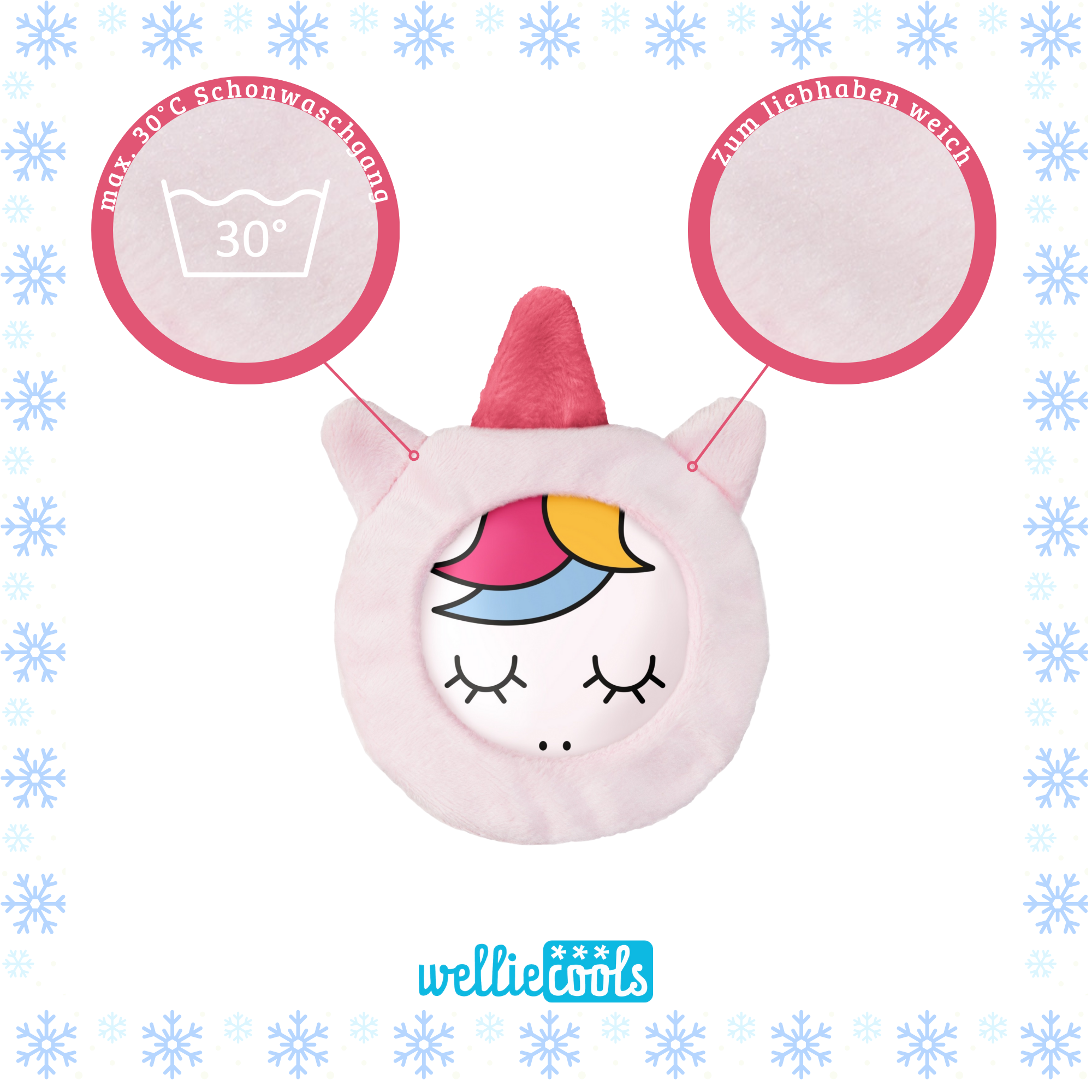 Kühlkissen Einhorn.