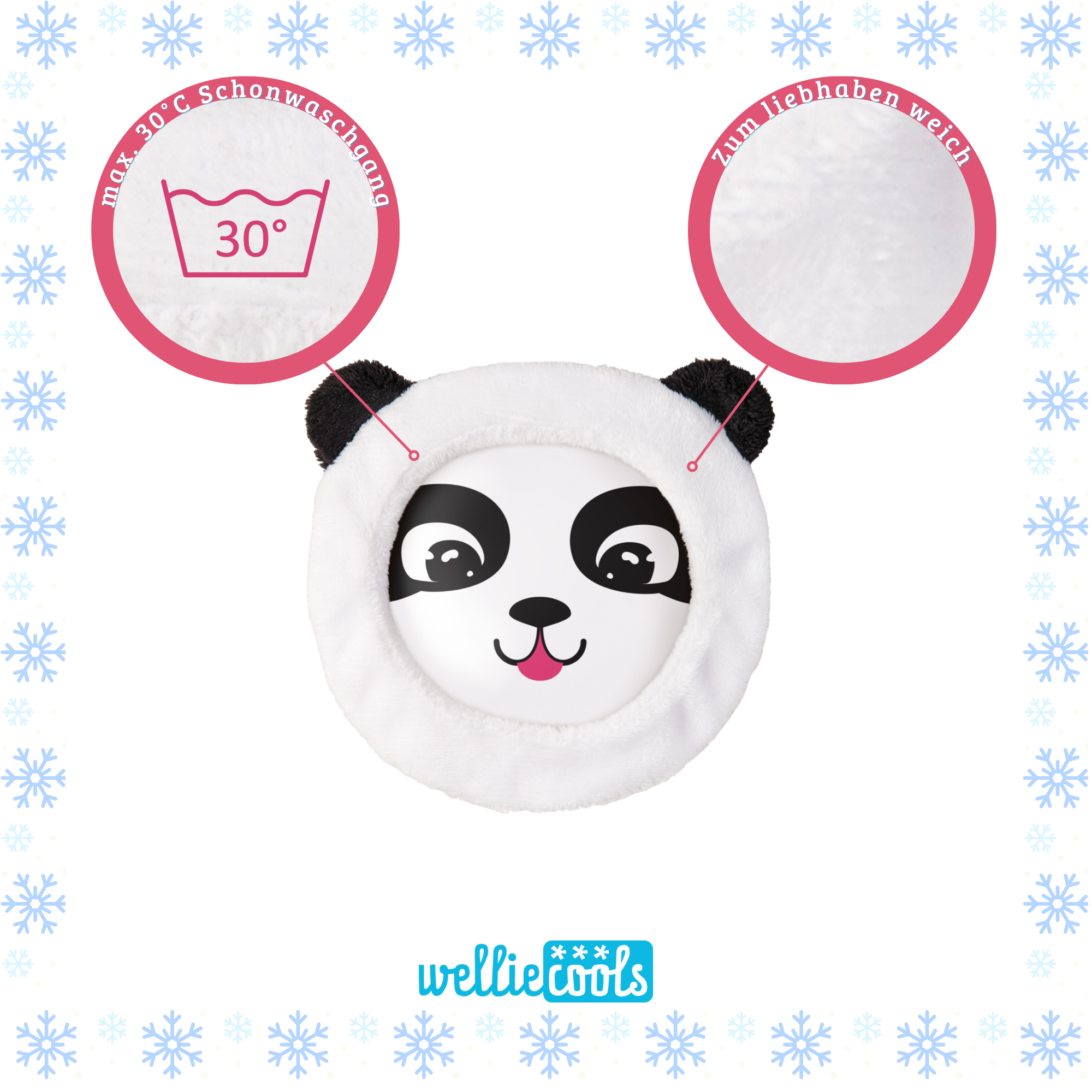 Kühlkissen Panda.