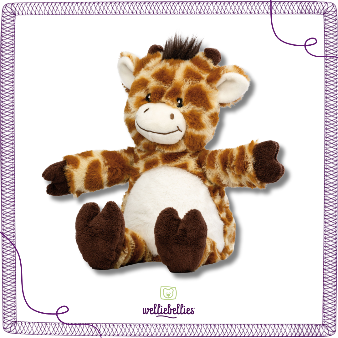 Giraffe "Gudrun" Wärmekuscheltier