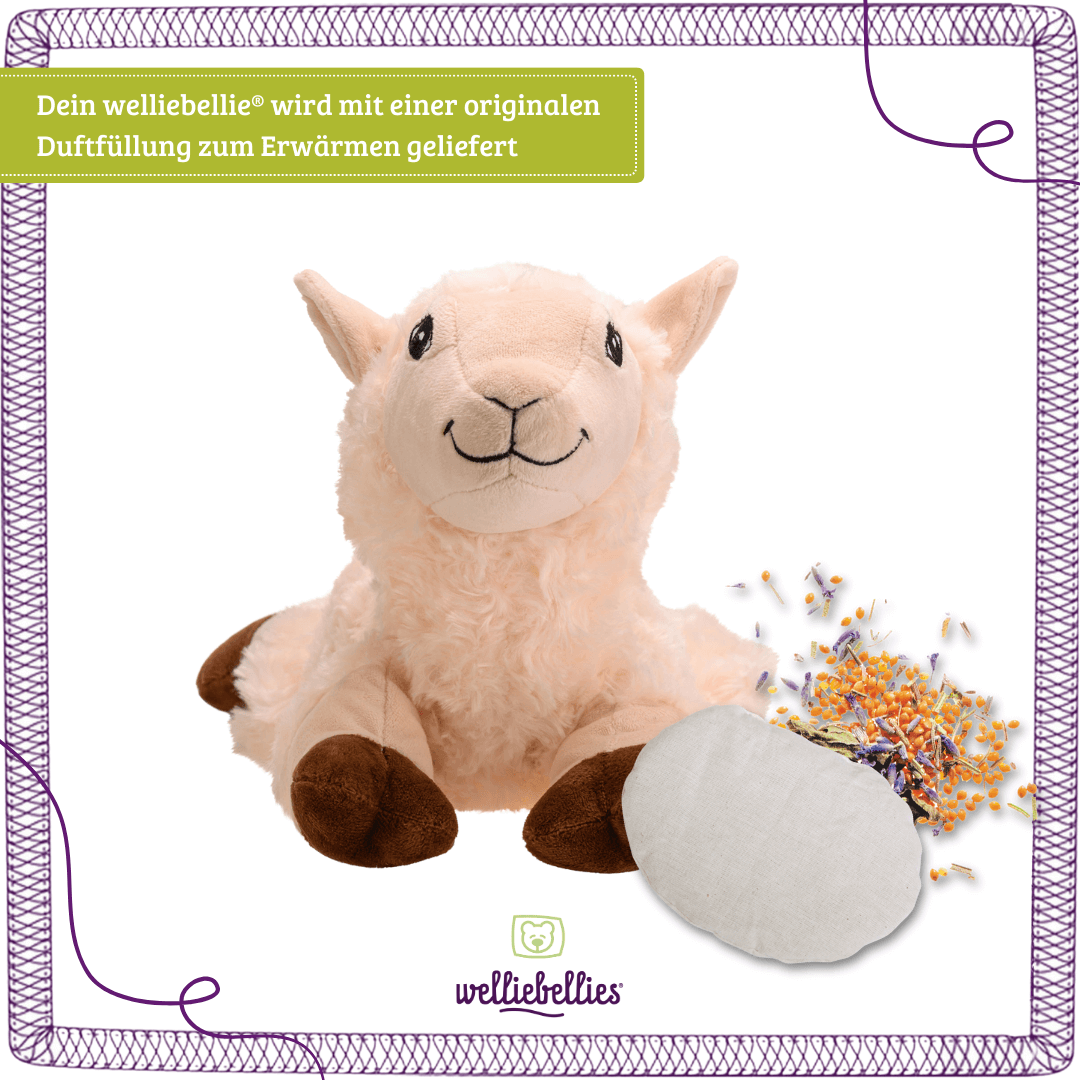 Alpaka mit Bio-Hirse, Lavendel-Füllung