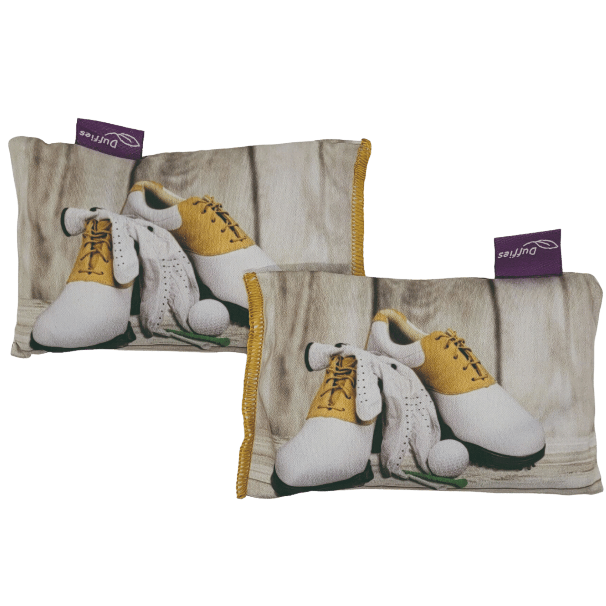 DUFFIES® Anti-Geruchs-Kissen für Schuhe und mehr... Motiv Grünes Tees.