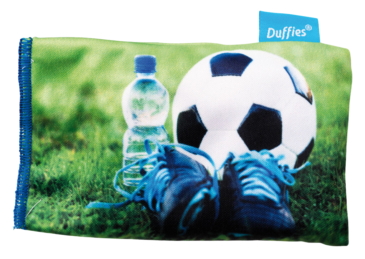 DUFFIES® Anti-Geruchs-Kissen für  Schuhe und mehr... Motiv Fußball