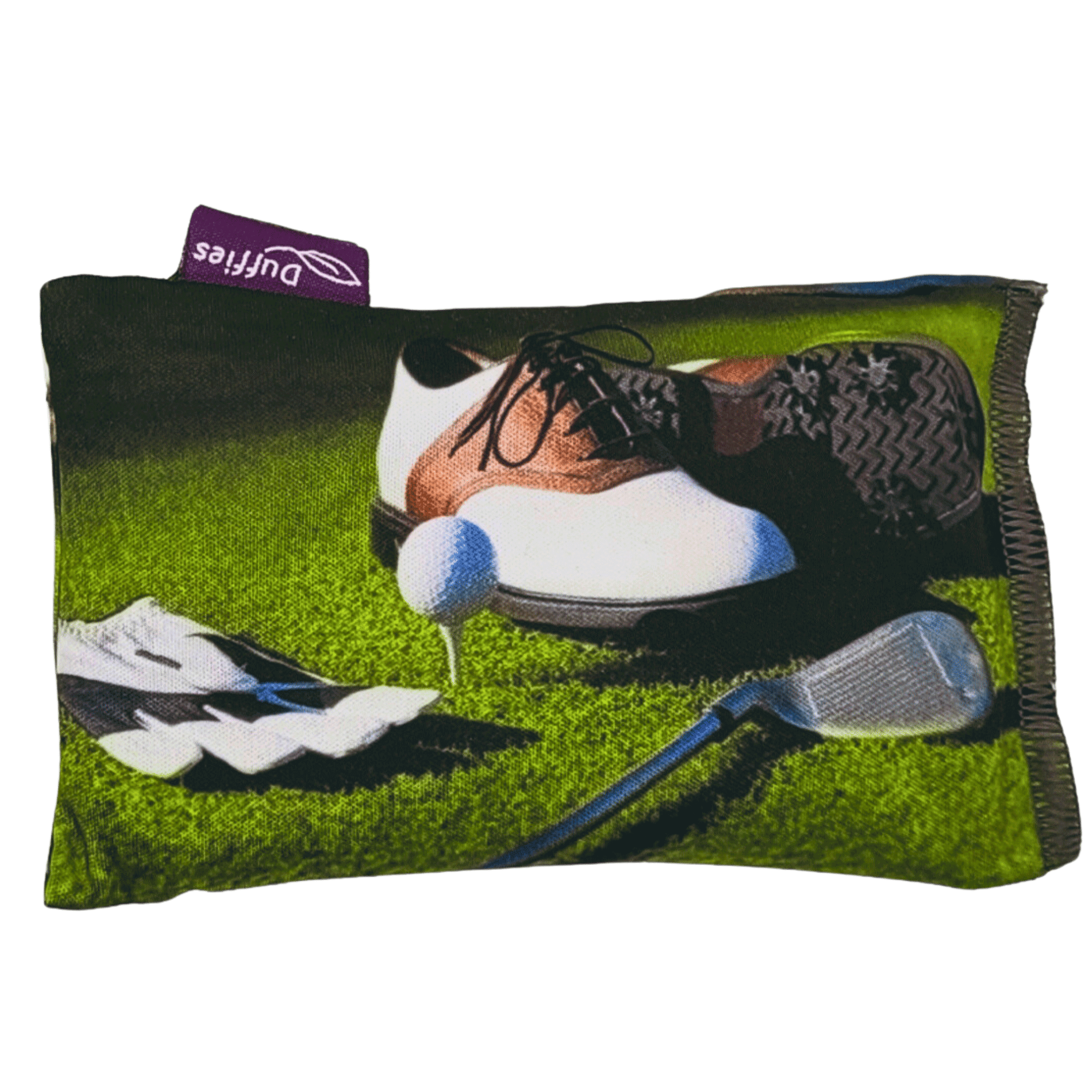 DUFFIES® Anti-Geruchs-Kissen für Schuhe und mehr... Motiv Golfschläger.