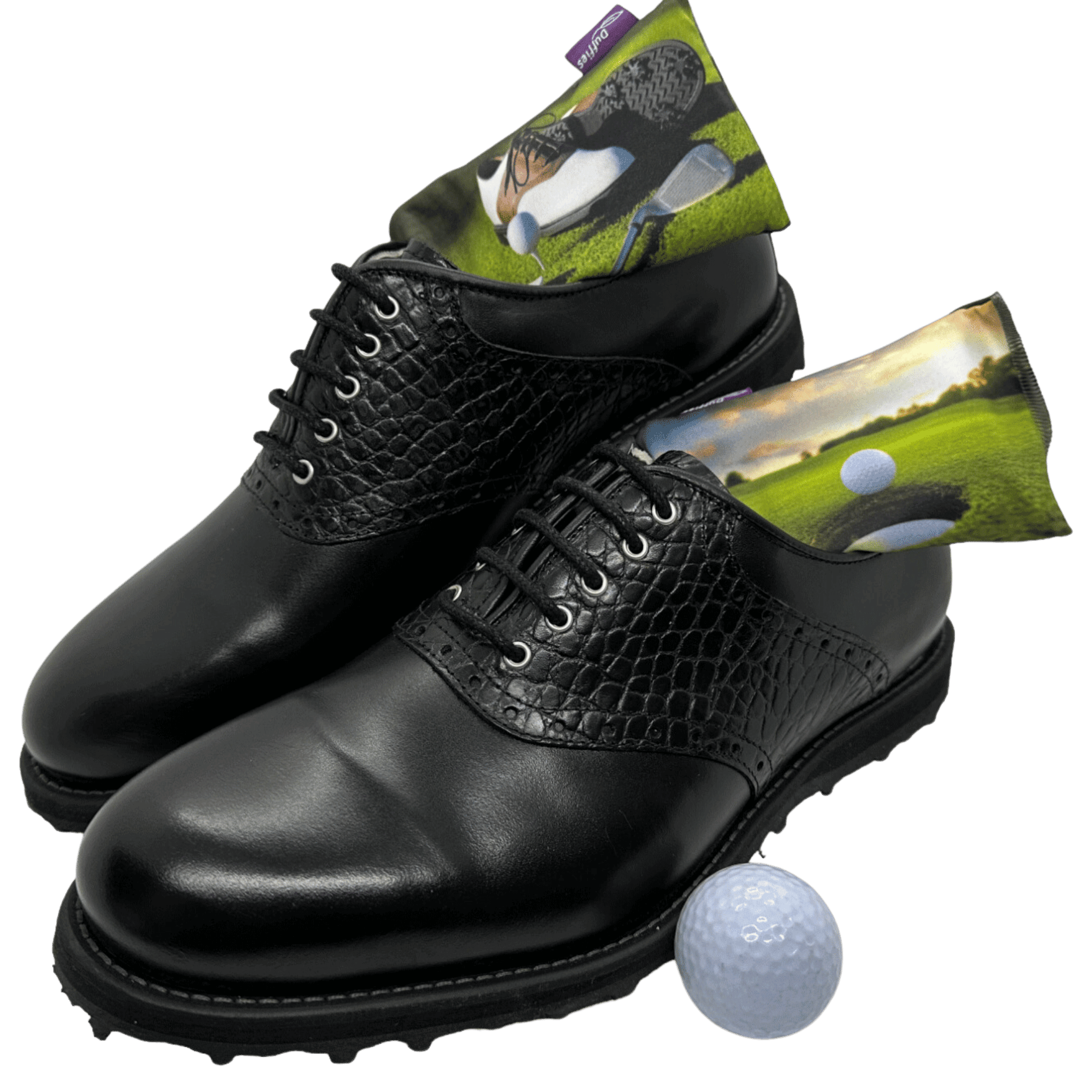 DUFFIES® Anti-Geruchs-Kissen für Schuhe und mehr... Motiv Golfschläger.