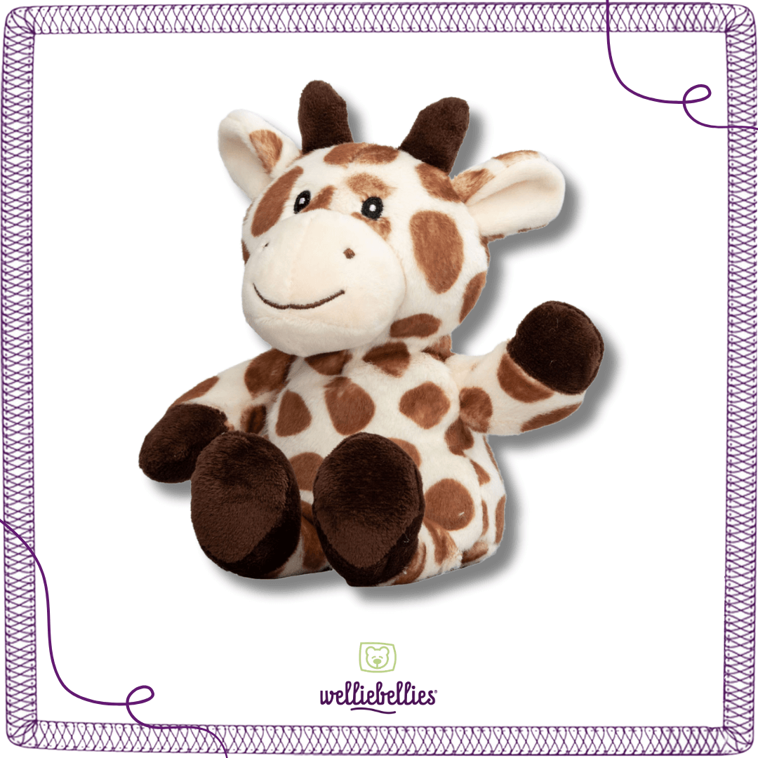 liebevolle Seitenansicht der Midi Giraffe