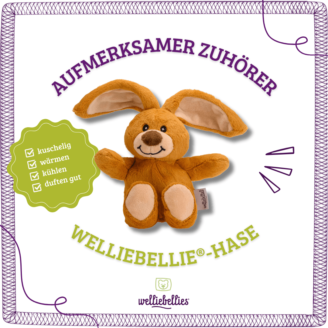 Midi Wärmekuschel-Hase: kuschelig, wärmend, kühlend, sanft duftend
