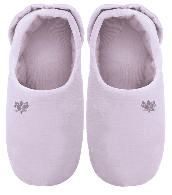 Fußwärmer »SILKIE« violett.
