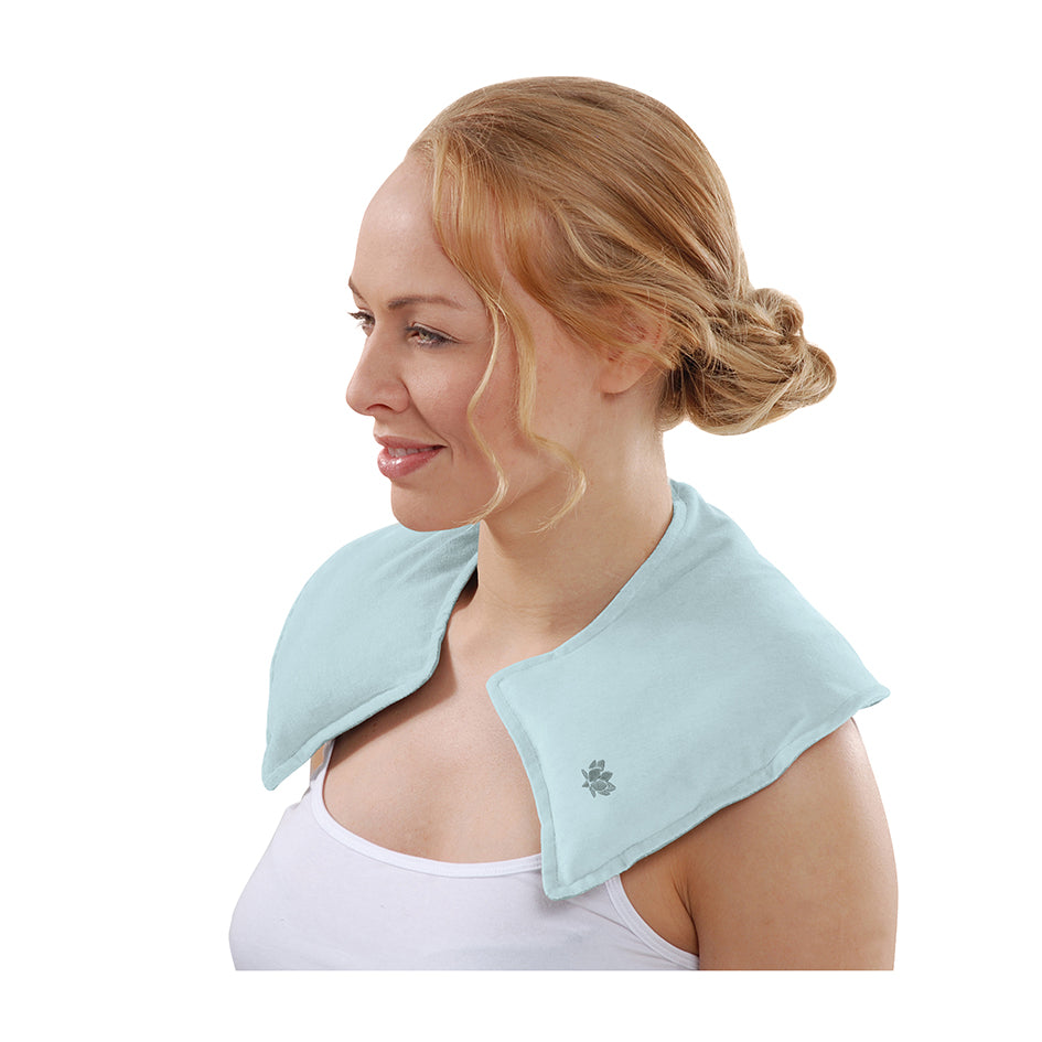 Nackenwärmer »SILKIE« blau.