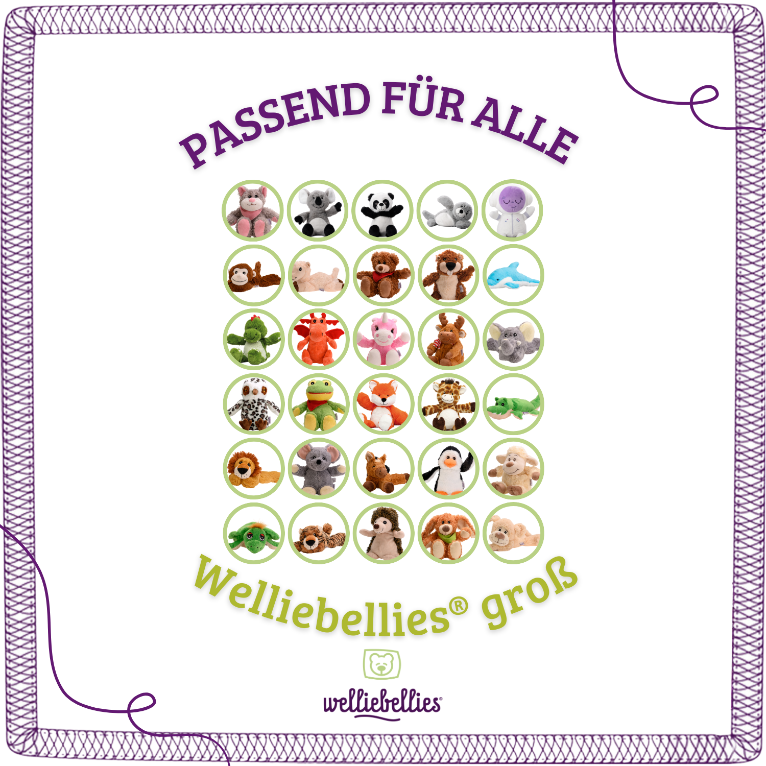 welliebellies® Wechsel Duftfüllung für große Tiere