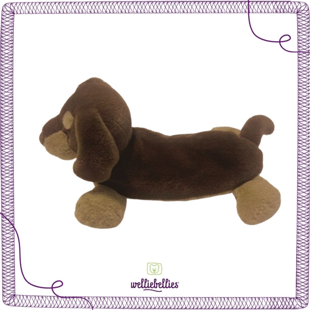 Dinosaur warming cuddly toy