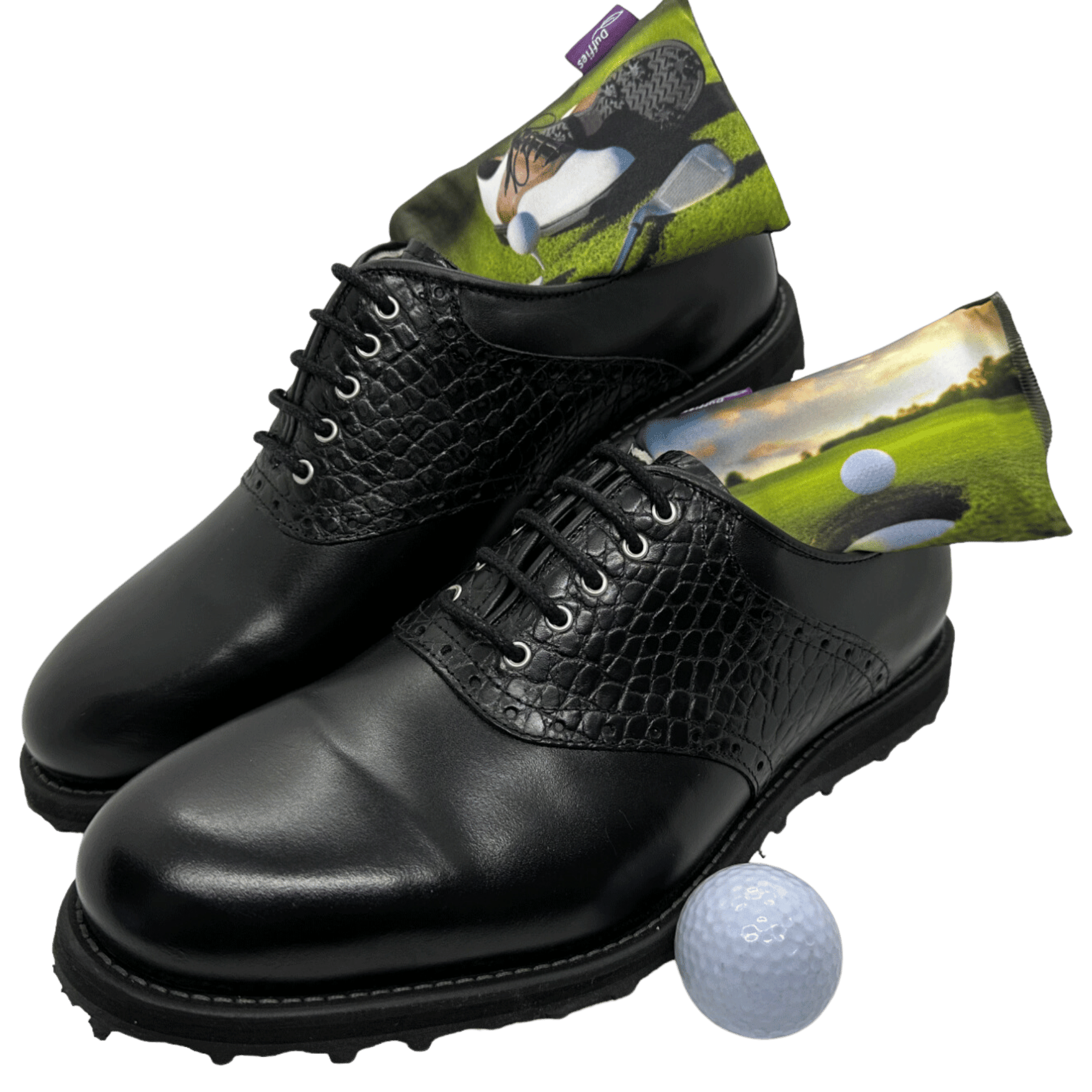 DUFFIES® Anti-Geruchs-Kissen für Schuhe und mehr... Motiv Golfschläger