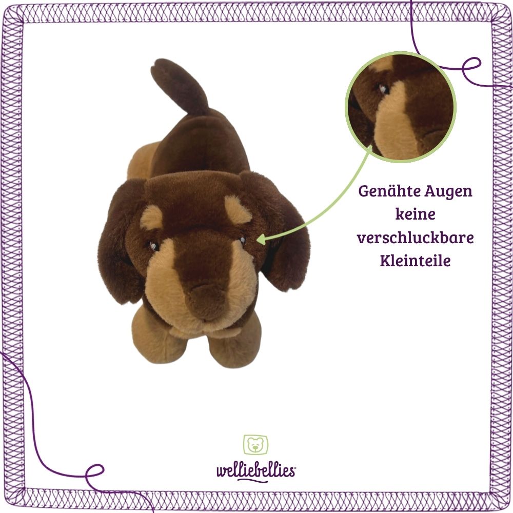 Dinosaur warming cuddly toy
